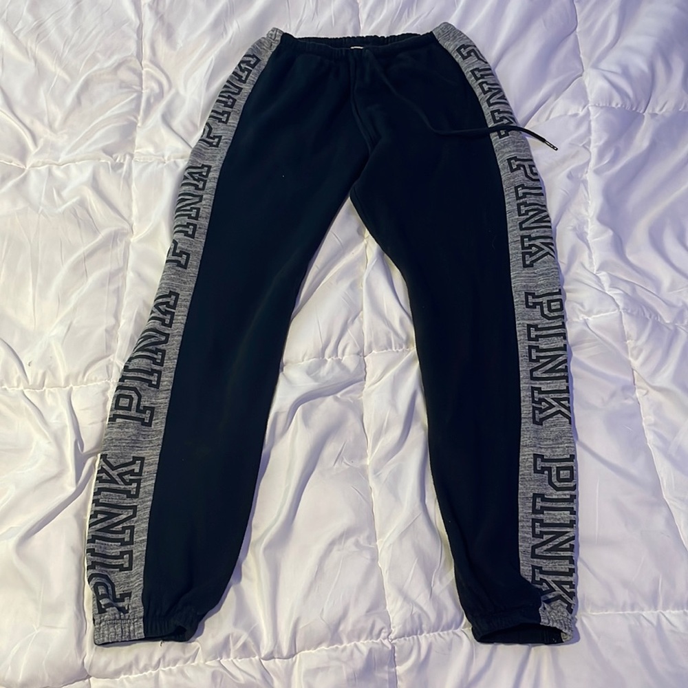 Pink sweat pants